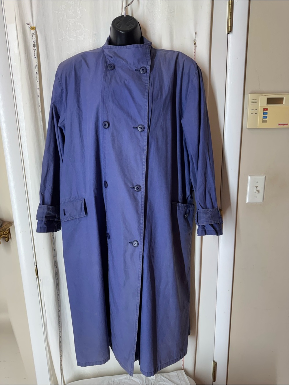 Vintage Bill Blass Double Breasted Trench Coat